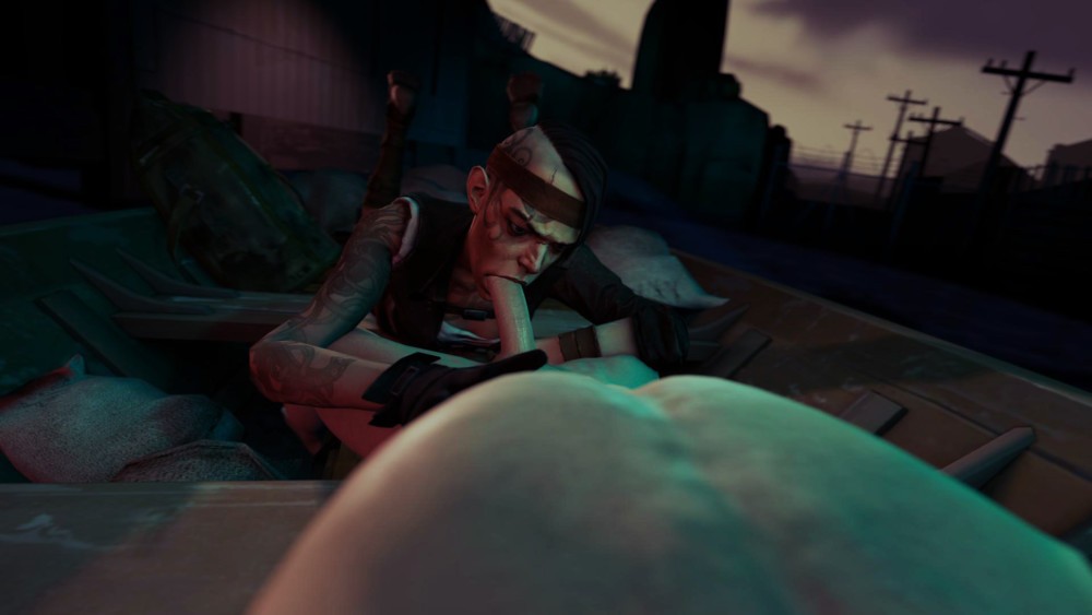 Lizzy Dominates in Dishonored XXX Parody 4K