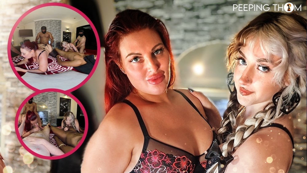 Swinger Party Thrill with Sunflower and Crystal