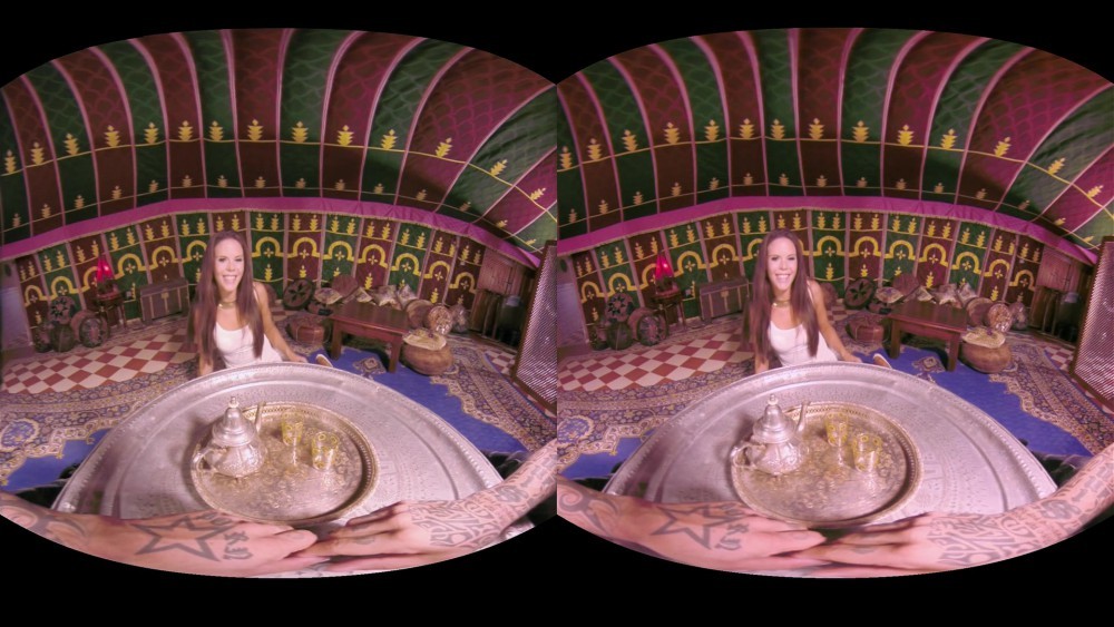 Gala Brown in Steamy VR Passion with Rob Diesel