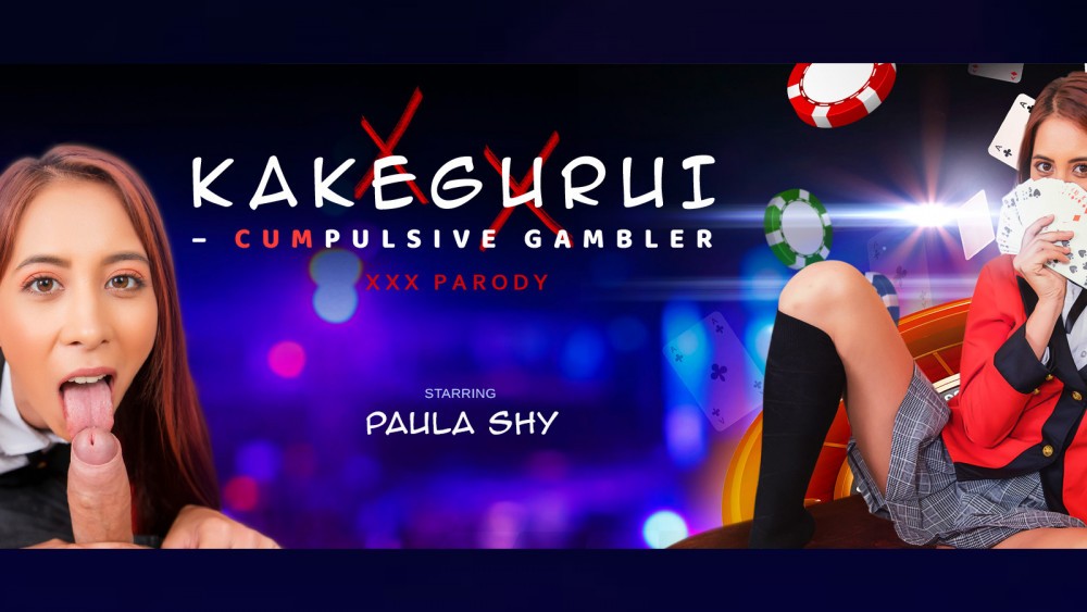Paula Shy in Kakegurui: Wild VR Gambling Thrill
