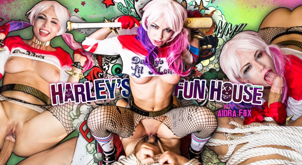 Aidra Fox in Harley's Fun House VR Thrill