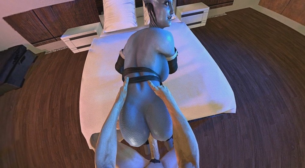 Mass Effect Liara XXX Parody: Eager to Please