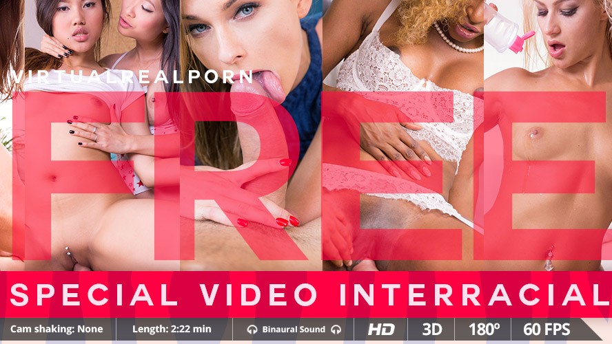Jasmine Webb & May Thai in Hot Interracial VR