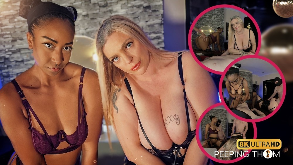 Swingers Party Tag Team with Dinky Lu & Layla Lixxx