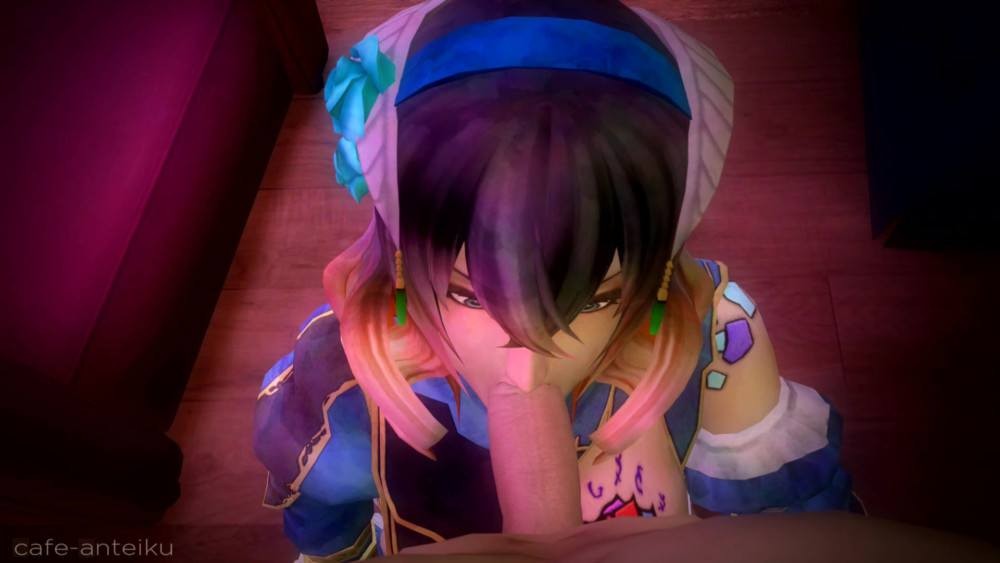 Miriam in Bloodstained XXX Parody Thrill