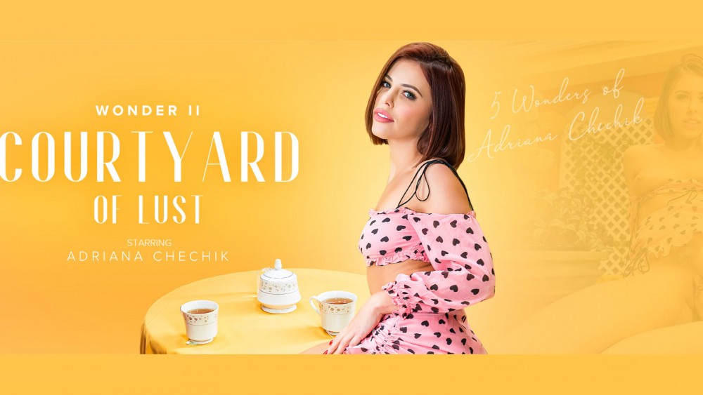 Adriana Chechik in Lustful Courtyard VR