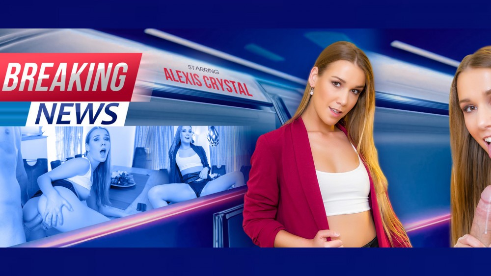 Alexis Crystal in VR News Fantasy Thrill