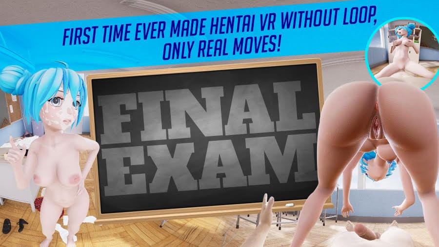 Yoko's Hentai VR Final Exam Seduction