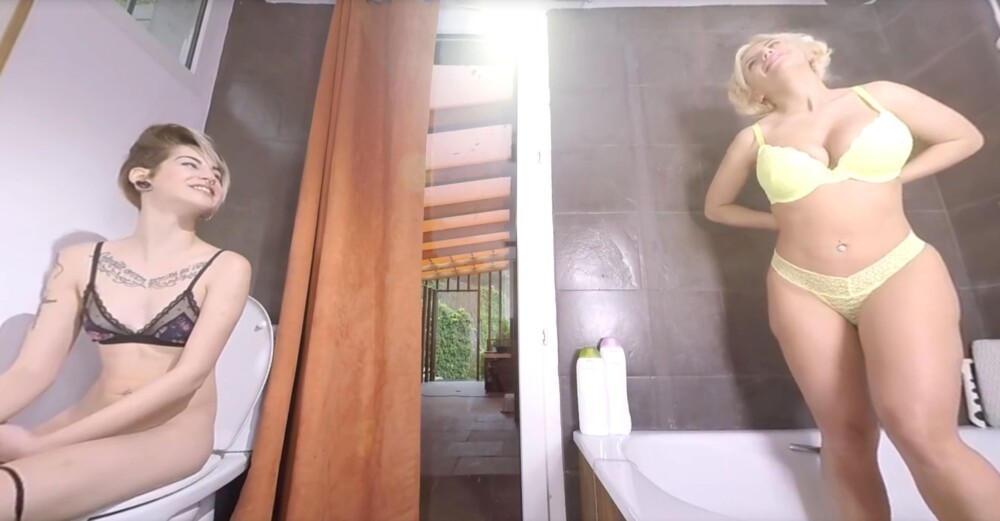 Masturbating In The Bathroom