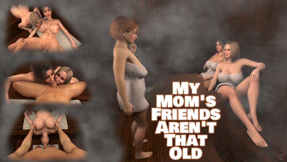 Hot Mom's Friends in Steamy VR Action
