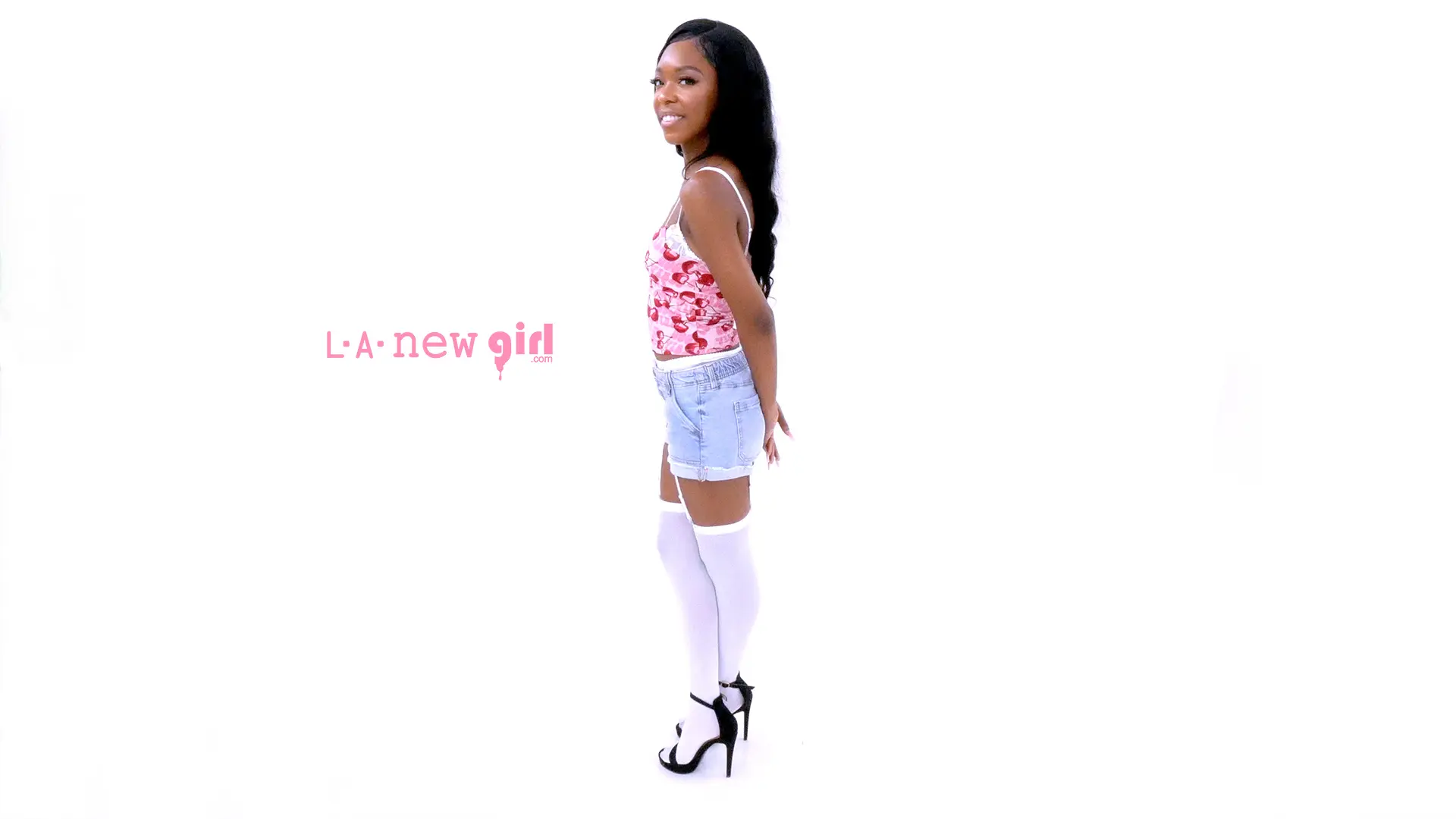 Horny Black Model Fucked at Casting