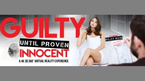 Guilty Until Proven Innocent - Horny Young Brunette Masturbation - Riley Reid