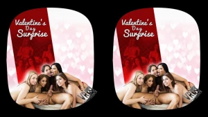 Valentine Day Surprise - Cece Capella & Jasmine Jae & Zoe Parker