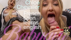 French Teen Learns English 3 - Chloe Chevalier
