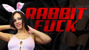Rabbit Fuck - Hot Babe in Bunny Costume - Miss K