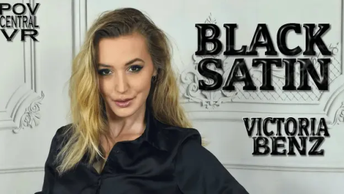 Victoria Benz Black Satin Shirt Blowjob & Oral Creampie | 8K VR