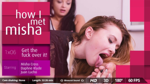 Misha Cross & Daphne Klyde VR Threesome Thrill