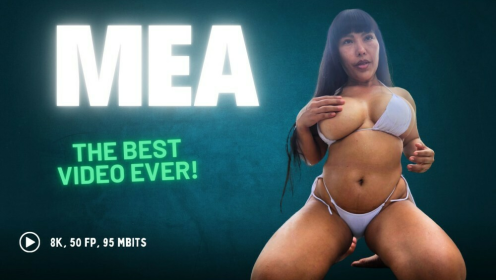 MEA BIG 8K VR TEASING - HOW LONG CAN U HOLD?