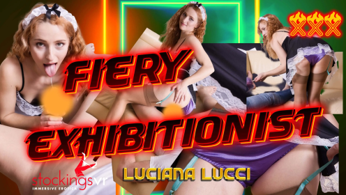 Fiery Maid – Lucianna Lucci 6K 180° VR