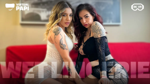 Wet Lingerie (Italian Threesome) – 8K 3D 180° Adult VR