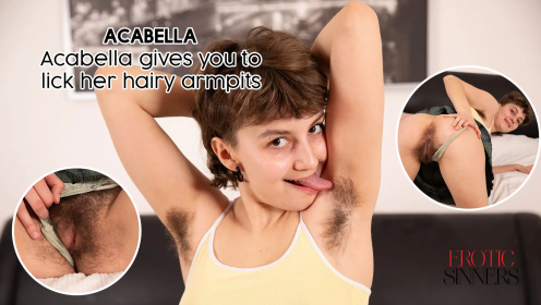 Acabella Gives You to Lick Her Hairy Armpits – 8K VR