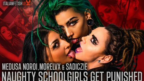 Medusa Noroi in Naughty Schoolgirl Punishment