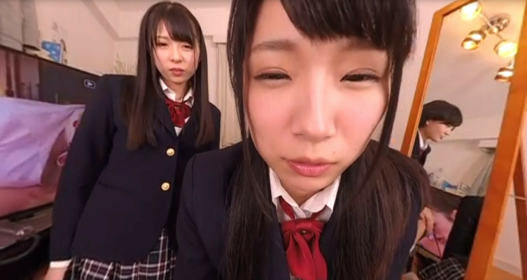 Steamy Threesome With Hot College Girls POV - Image 8