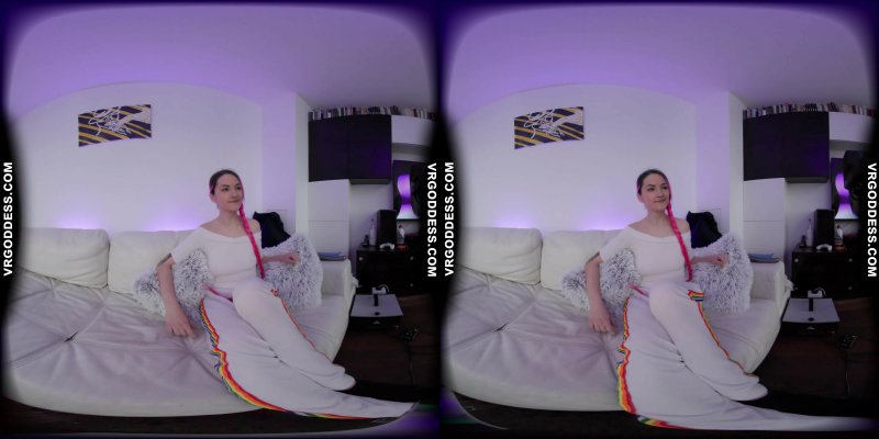 Adele Solo Play with Dildo in Stunning VR - Image 1