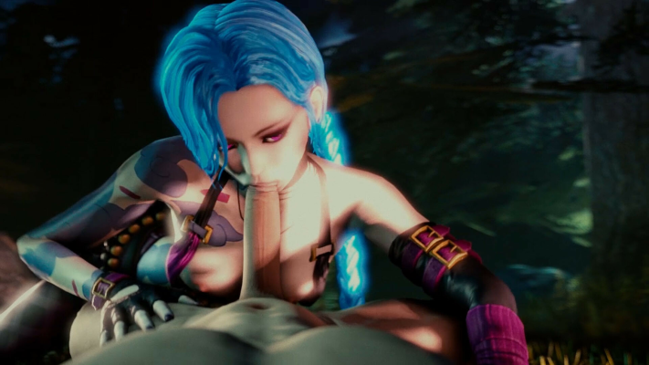 Jinx Wild Parody: Insane Head Game in 4K - Image 1