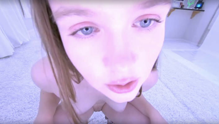 Ava Marina Sexy Teen Model Striptease POV - Image 3