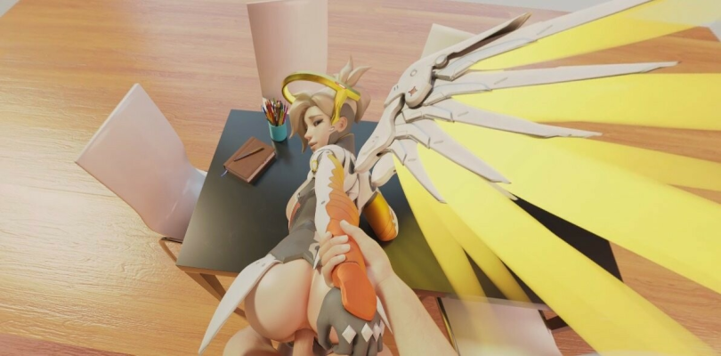 Mercy Doggystyle Thrill in 4K Parody - Image 1