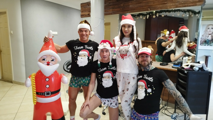 Mrs. Claus Wild Creampie Threesome Fantasy - Image 2