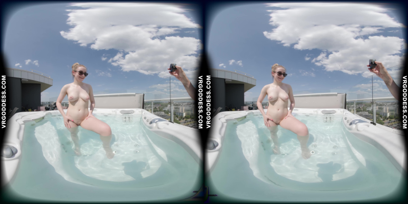 Behind The Scenes With Babyhunterz Taking A Nude Swimming Dip In Rooftop Jacuzzi - Image 10