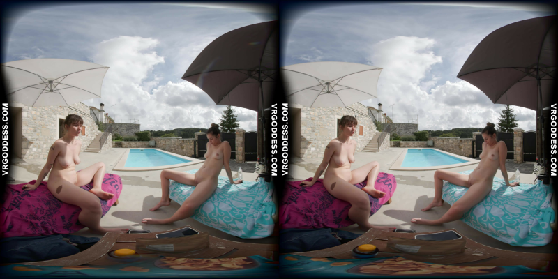Josie Fresh & Sofie in Steamy Poolside Tease - Image 6