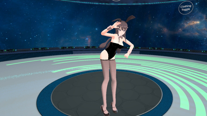 Mai Bunnygirl Senpai VR POV Parody Thrill - Image 4