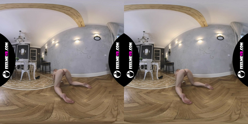 Leyla First In Her Life Naked At Camera Vr3d Backstage - Image 6
