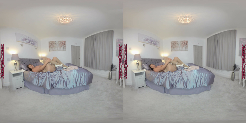 Kay Dress With Copper Tights Pantyhose - Image 7