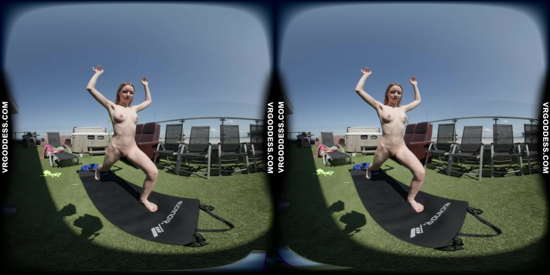 Kitty Kate Nude Yoga in Stunning Sunny VR - Image 6