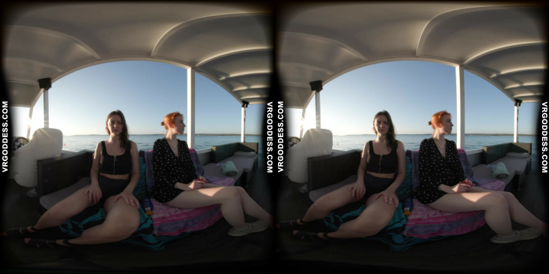 Rebeka Ruby & Lily Mays Lesbian Boat Cruise - Image 1