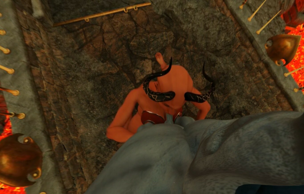 Scary VR - A blowjob from the Devil - Image 1