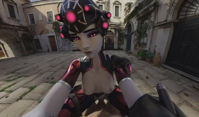 Widowmaker Hot Seated Passion in XXX Parody - Image 1