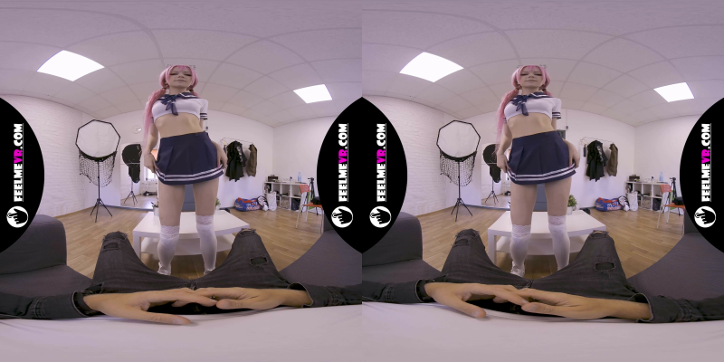 Virtual Reality Nude Lapdance Video With Pink Hair Girl Lilly - Image 2