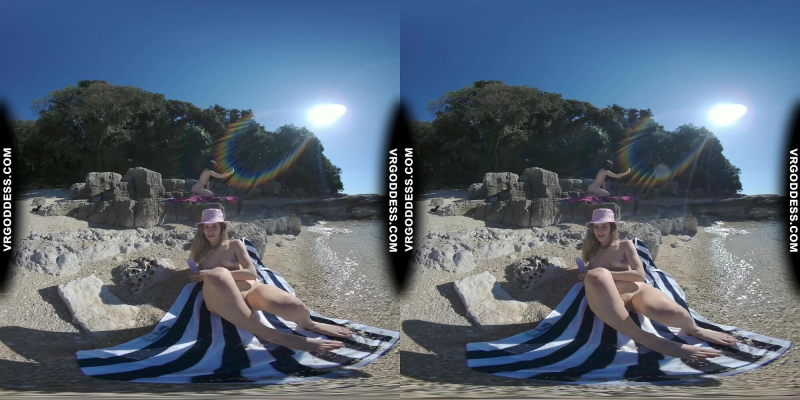 Josie Wild Public Beach Masturbation Thrill - Image 8