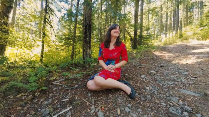 Raven Snow's Sensual VR Forest Adventure - Image 2