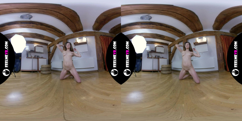 Josie In Virtual Reality Vr180 Nude Photoshoot Backstage - Image 6