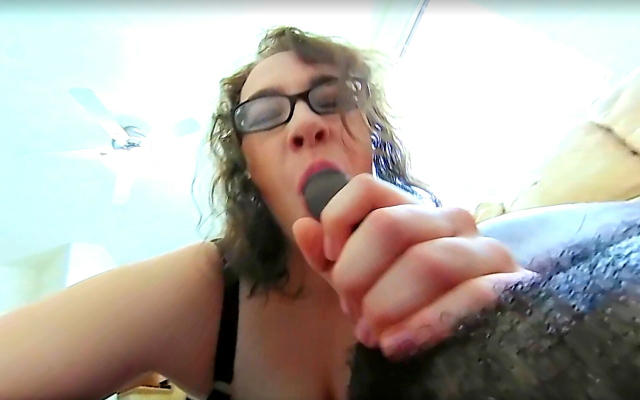 Cuckold Giantess Sucks Giant Cock - Image 5