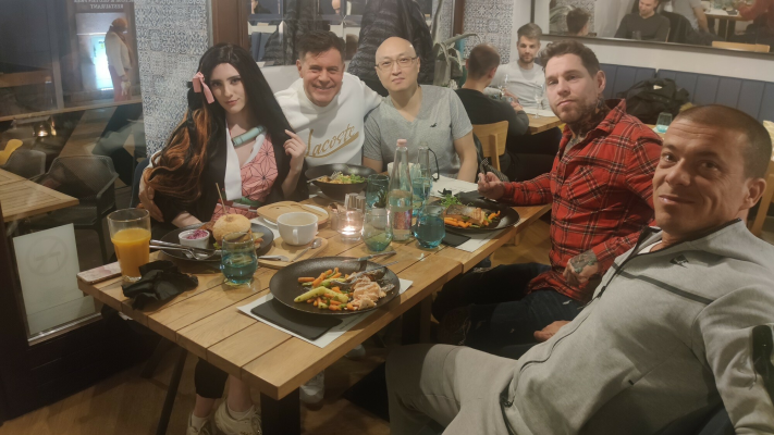 Melody Marks Cosplay VR Triple Cumshot Threesome For Demon Slayer - Image 1