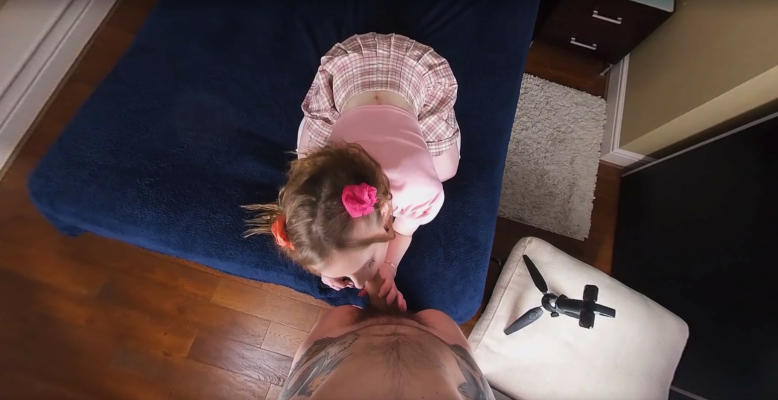 Baby Kitten Pleases Stepdad in Hot VR Scene - Image 2