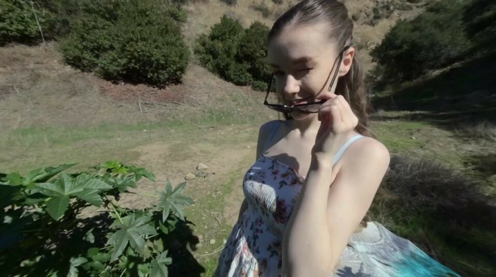 Emily Bloom Sensual Solo Striptease in 4K - Image 1