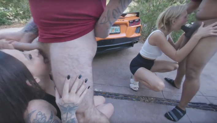 Stepsister Vette Ride with Kinky Liv & Lovely Lo - Image 2